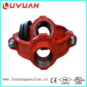 Ductile Iron Mechanical Cross with Bsp NPT Thread