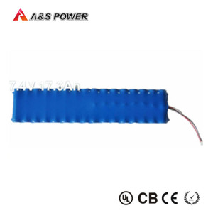 Rechargeable 7.4V 17600mAh 8p2s 18650 Li Ion Battery Pack for LED Light